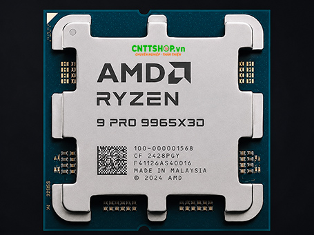 AMD Ryzen 9 PRO 9965X3D, 16 cores, 32 threads, 5.5GHz boost, 128MB Cache, 170W