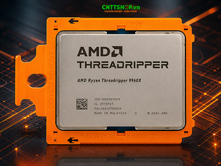 AMD Ryzen Threadripper 9960X | 24C/48T, 4.2 GHz, DDR5-6400MT/s, 128MB Cache.