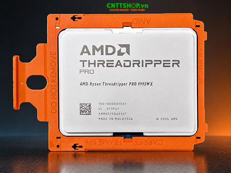 CPU AMD Ryzen Threadripper PRO 9995WX 96C/192T, 384MB Cache, up to 5.4GHz, DDR5-6400.