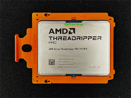 CPU AMD Ryzen Threadripper PRO 7975WX 64C/128T, 4.0 GHz, 128MB Cache DDR5-5200, 350W
