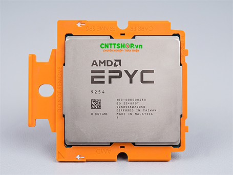 AMD EPYC 9254 2.90GHz, 24C/48T, 128M Cache (200W) DDR5-4800