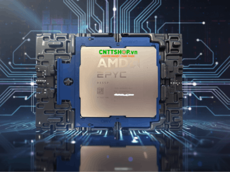 AMD EPYC 9355P 32 Core 64 Threads, 4.4 GHz, 256MB cache, DDR5-6400, 280W