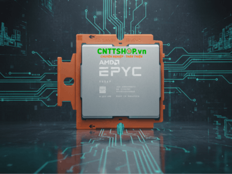 CPU AMD EPYC 9454P 48C/96T, 3.8 GHz, 256MB cache, DDR5-4800, 290W