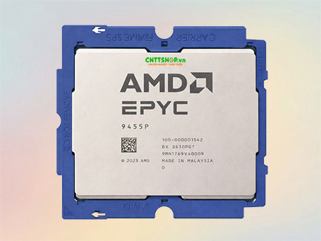 CPU AMD EPYC 9455P 48C/96T, max 4.4 GHz, 256MB cache, DDR5-6400,320W