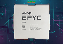 AMD EPYC 9534 64C/128T, 2.45GHz, 256MB, 280W