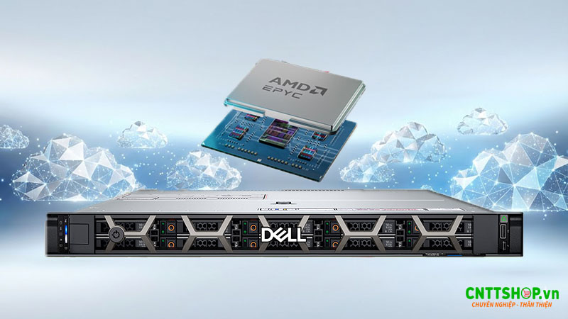 chip amd cùng máy chủ dell