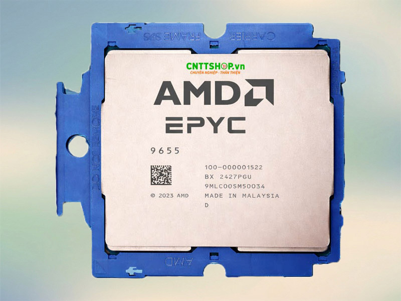 CPU AMD EPYC 9655 96C/128T, Up to 4.5 GHz, 384MB cache, 400W