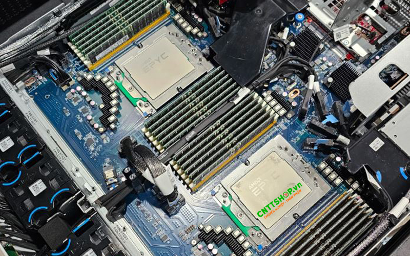 AMD EPYC 9754 trong server dual socket