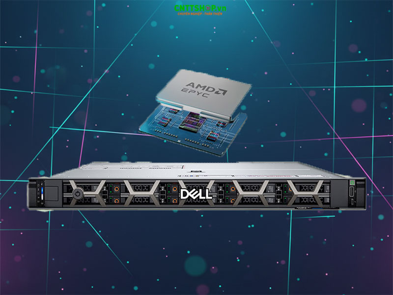 Chip AMD cùng máy chủ Dell PE