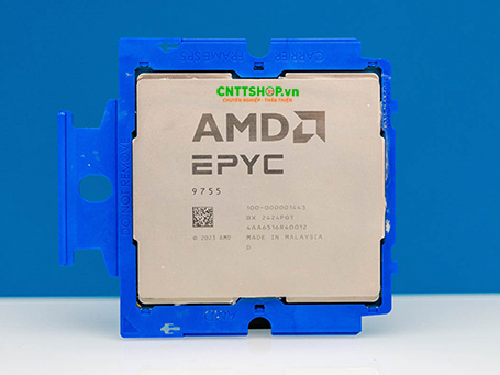 CPU AMD EPYC 9755 128C/256T, max 4.1 GHz, 512MB cache, 500W, DDR5-6400