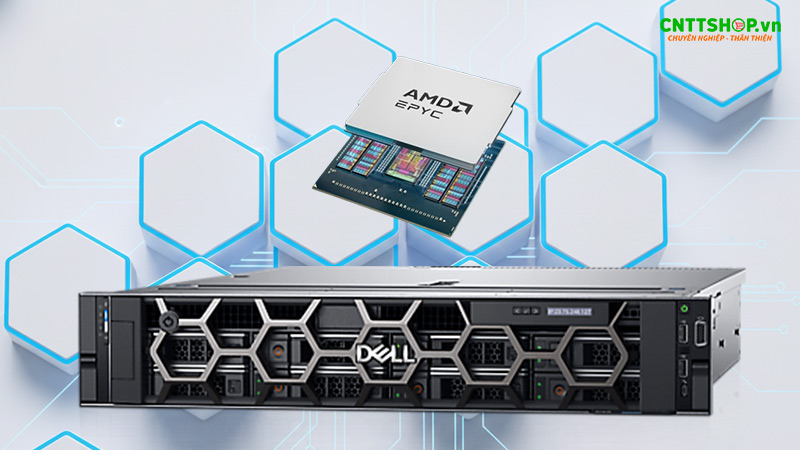 CPU AMD EPYC 9825 xử lý và tính toán đa nhiệm vượt trội cho máy chủ