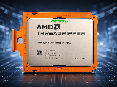 CPU AMD Ryzen Threadripper 7960X 24C/48T, 4.2 GHz, 128 MB, DDR5-5200 MT/s, 350W