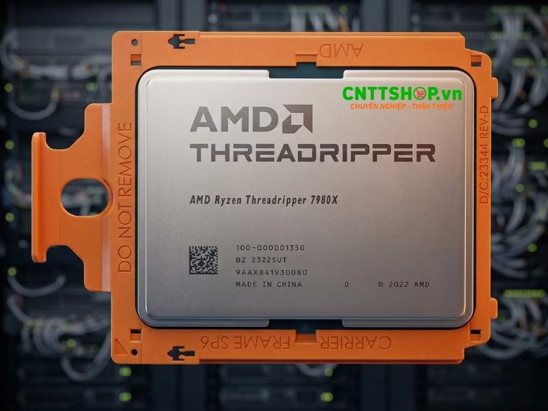 AMD Ryzen Threadripper 7980X: Trái Tim Cho Cấu Hình Workstation 