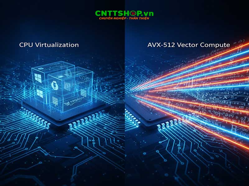 Công nghệ nổi bật của Intel Xeon w5-2545