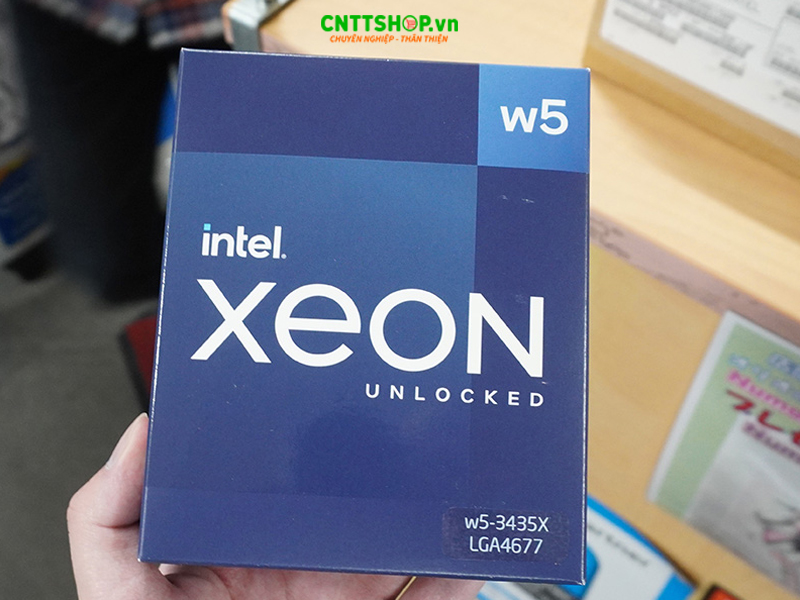 Trên tay CPU Intel Xeon W5-3435X