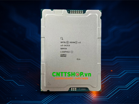 CPU Intel Xeon W5-3435X 16C/32T, 3.1GHz, 45MB, 270W