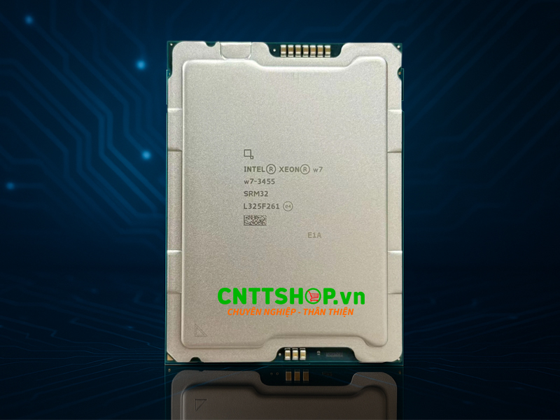 CPU Intel Xeon W7-3455 mạnh mẽ cho các workstation chuyên nghiệp