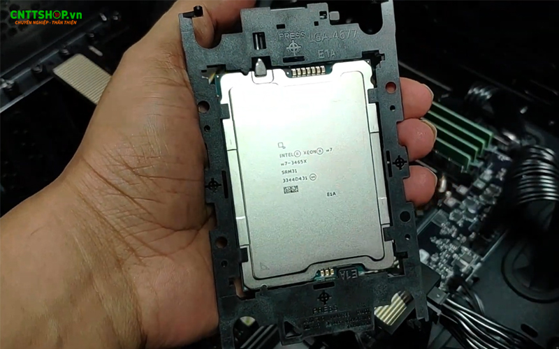 CPU Intel Xeon W7-3465X hiệu năng cao cho máy trạm
