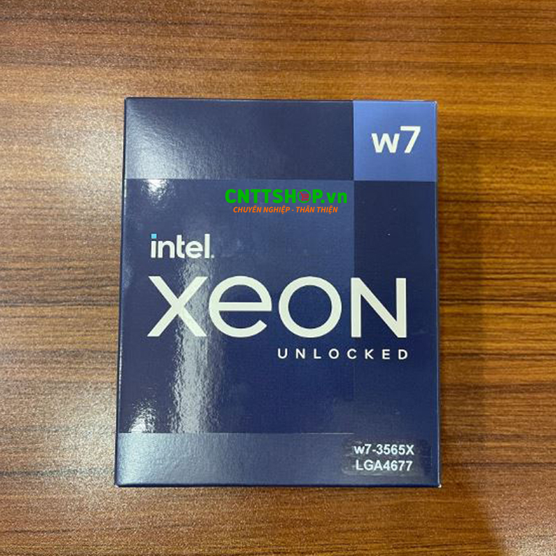 Intel Xeon W7-3565X hoàn toàn mới