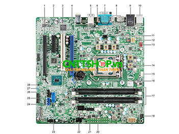 Mainboard Server Dell PowerEdge T30