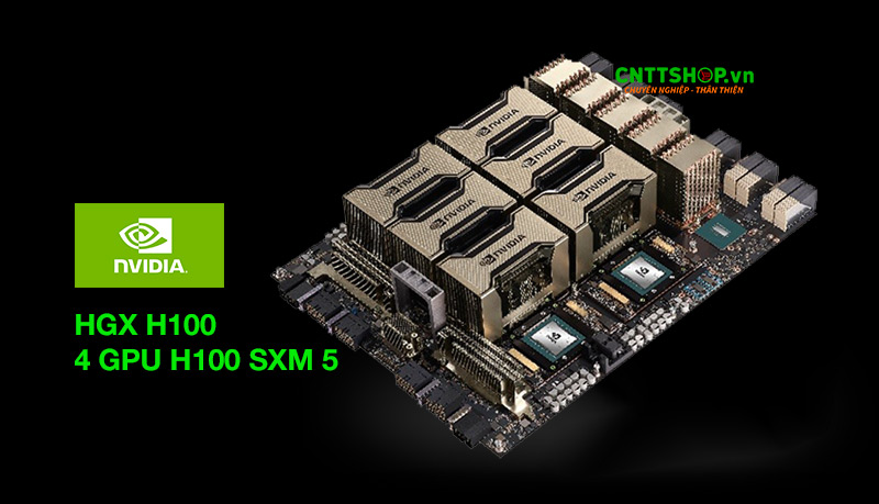 NVIDIA HGX 8-GPU H100 SXM5, Nền Tảng Mạnh Mẽ Để Tăng Tốc Ai Và HPC