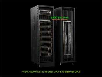 Máy chủ Nvidia GB200 NVL72 - Sức Mạnh Tính Toán Và Suy Luận AI Hàng Nghìn Tỷ Tham Số