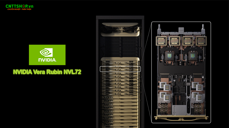 Siêu máy chủ NVIDIA Vera Rubin NVL72