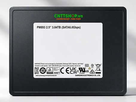 MZ-7L33T800 | Ổ cứng SSD Enterprise Samsung PM893 3.84TB 2.5-inch