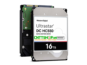 WUH721816ALE6L4 Ổ Cứng HDD Western 16TB HC550 3.5inch SATA