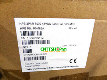 HPE P9M65A 3PAR 8000 -48VDC Power Cooling Module