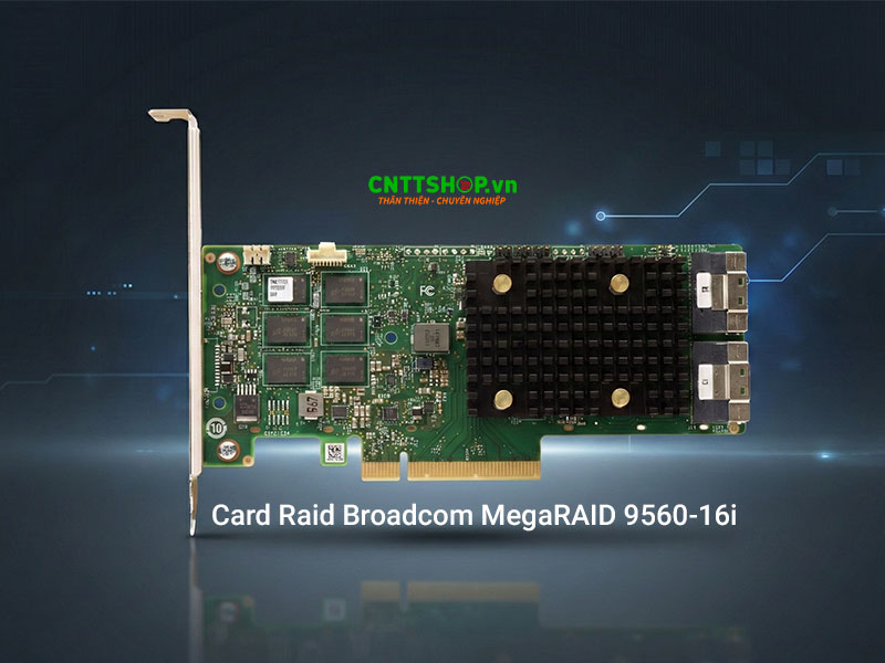 Card điều khiển Raid Broadcom MegaRAID 9560-16i