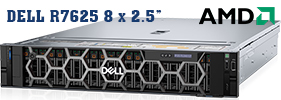Dell EMC PowerEdge R7625 - 8 x 2.5 INCH