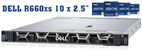 Dell EMC PowerEdge R660xs - 10 x 2.5 INCH