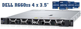 Dell EMC PowerEdge R660xs - 4 x 3.5 INCH
