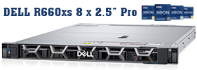 Dell EMC PowerEdge R660xs - 8 x 2.5 INCH