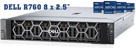 Dell EMC PowerEdge R760 - 8 x 2.5 INCH