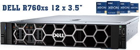 Dell EMC PowerEdge R760xs - 12 x 3.5 INCH