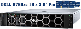 Dell EMC PowerEdge R760xs - 16 x 2.5 INCH