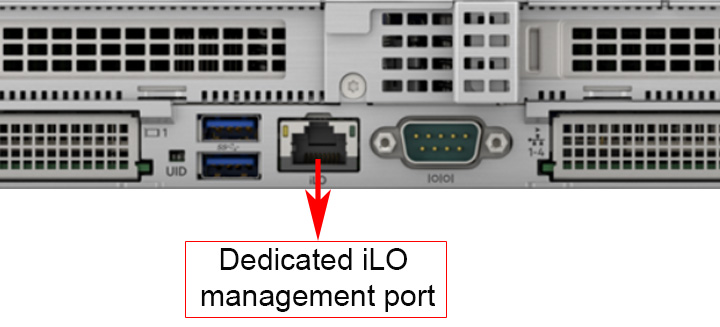 Cổng iLO máy chủ HPE Proliant DL365 Gen11