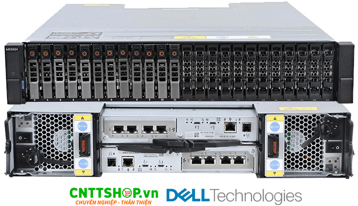 Thiết bị lưu trữ Dell Powervault ME5024 Storage Array