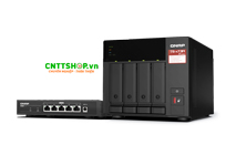 QNAP TS-473A-SW5T, NAS TS-473A-8G & Switch QSW-1105-5T Bundle QNAP TS-473A-SW5T, NAS TS-473A-8G & Switch QSW-1105-5T Bundle