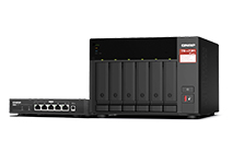 TS-673A-SW5T Thiết Bị NAS QNAP 6 Bay Bundle Switch 2.5GE TS-673A-SW5T Thiết Bị NAS QNAP 6 Bay Bundle Switch 2.5GE