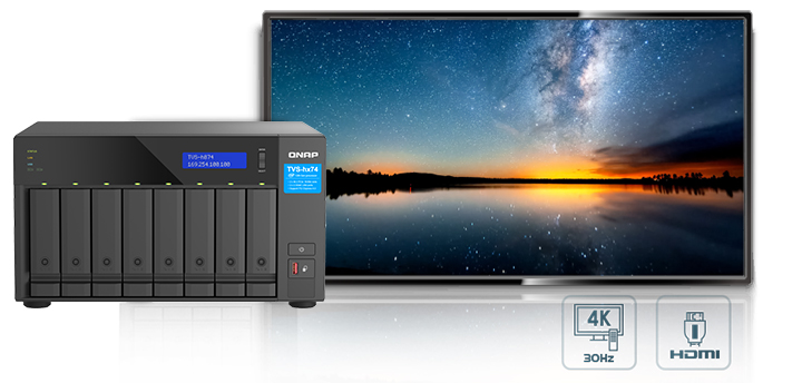 Cổng HDMI™ trên NAS TVS-h874-i5-32G