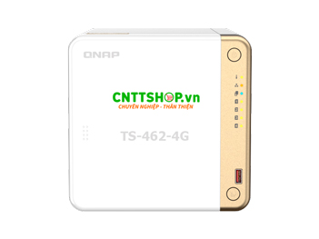QNAP TS-462-4G NAS 4 BAY 3.5-inch, Intel N4505, 4GB DDR4, 2.5GbE Port