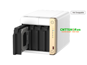 QNAP TS-462-4G NAS 4 BAY 3.5-inch, Intel N4505, 4GB DDR4, 2.5GbE Port