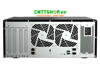 NAS Tower QNAP TS-h1290FX-7302P-256G, 12Bay 2.5in U.2, AMD 7302P, 256GB DDR4, Enterprise