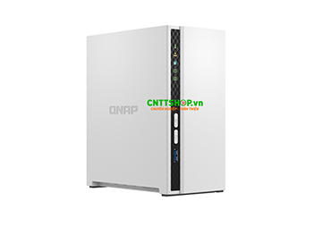 TS-233 | NAS QNAP 2 Bays SATA 3.5/2.5, RAM 2GB, ARM 4C 2.0GHz, 1xGbE