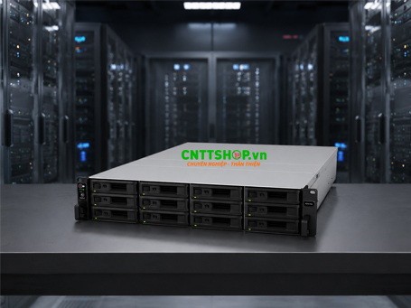 Thiết bị lưu trữ NAS Synology RackStation RS3618xs 12 bay hiệu năng cao cho doanh nghiệp