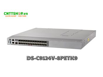 DS-C9124V-8PETK9 | Cisco MDS 9124 64G FC Switch, 24 Port, Active 8x 32G SW Optics