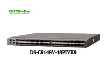 DS-C9148V-48PIVK9 Ciscco FC SAN Switch, 48x64G active port, Intake Fans